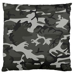 Camouflage Pattern Disguise Army Large Cushion Case (two Sides) by Celenk