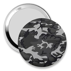 Camouflage Pattern Disguise Army 3  Handbag Mirrors by Celenk