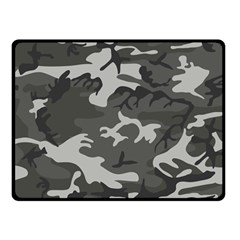 Camouflage Pattern Disguise Army Double Sided Fleece Blanket (small)  by Celenk