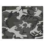 Camouflage Pattern Disguise Army Double Sided Flano Blanket (Large)  80 x60  Blanket Front