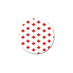 Maple Leaf Canada Emblem Country Golf Ball Marker (10 Pack) by Celenk