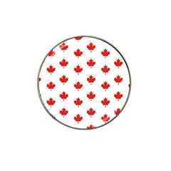 Maple Leaf Canada Emblem Country Hat Clip Ball Marker (4 Pack) by Celenk