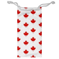 Maple Leaf Canada Emblem Country Jewelry Bag by Celenk