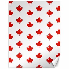 Maple Leaf Canada Emblem Country Canvas 12  X 16   by Celenk