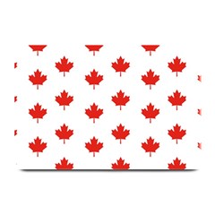 Maple Leaf Canada Emblem Country Plate Mats by Celenk