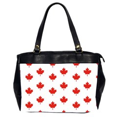 Maple Leaf Canada Emblem Country Office Handbags (2 Sides)  by Celenk