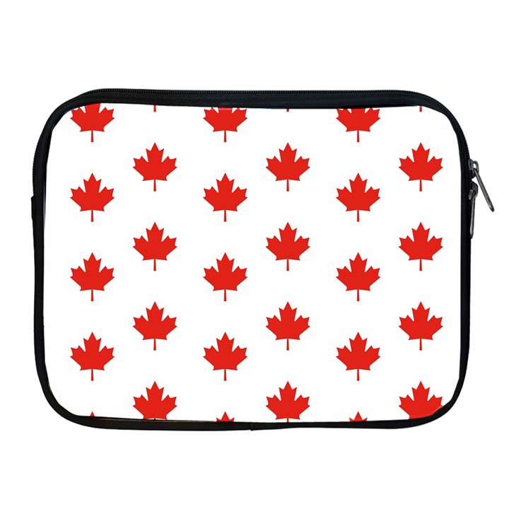 Maple Leaf Canada Emblem Country Apple iPad 2/3/4 Zipper Cases