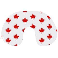 Maple Leaf Canada Emblem Country Travel Neck Pillows by Celenk