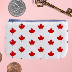 Maple Leaf Canada Emblem Country Large Coin Purse by Celenk