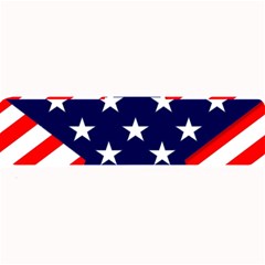 Patriotic Usa Stars Stripes Red Large Bar Mats by Celenk