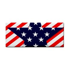 Patriotic Usa Stars Stripes Red Cosmetic Storage Cases by Celenk