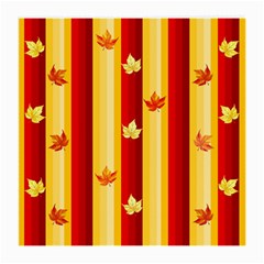 Autumn Fall Leaves Vertical Medium Glasses Cloth by Celenk