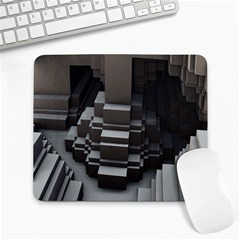 Fractal Render Cube Cubic Shape Large Mousepads by Celenk