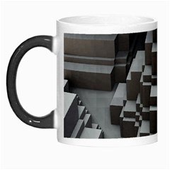 Fractal Render Cube Cubic Shape Morph Mugs by Celenk