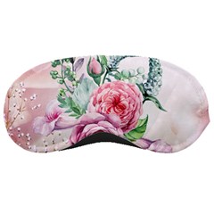 Flowers And Leaves In Soft Purple Colors Sleeping Masks by FantasyWorld7