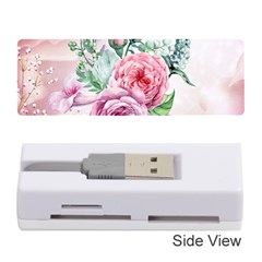 Flowers And Leaves In Soft Purple Colors Memory Card Reader (stick)  by FantasyWorld7