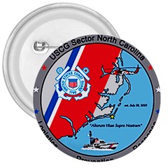 Coast Guard Sector North Carolina  3  Buttons by Bigfootshirtshop