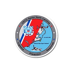 Coast Guard Sector North Carolina  Magnet 3  (round) by Bigfootshirtshop