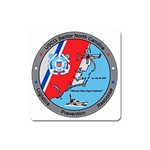 Coast Guard Sector North Carolina  Square Magnet Front