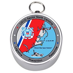 Coast Guard Sector North Carolina  Silver Compasses by Bigfootshirtshop