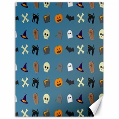 Halloween Cats Pumpkin Pattern Bat Canvas 18  X 24   by Celenk