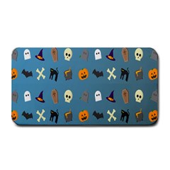 Halloween Cats Pumpkin Pattern Bat Medium Bar Mats by Celenk