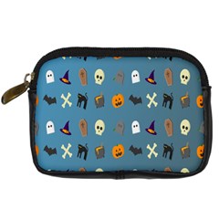 Halloween Cats Pumpkin Pattern Bat Digital Camera Cases by Celenk