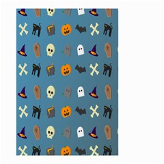 Halloween Cats Pumpkin Pattern Bat Small Garden Flag (two Sides) by Celenk