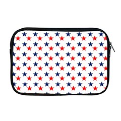 Patriotic Red White Blue Stars Usa Apple Macbook Pro 17  Zipper Case by Celenk