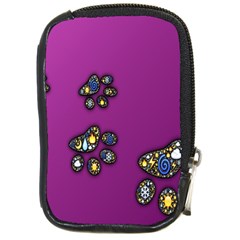 Footprints Paw Animal Track Foot Compact Camera Cases by Celenk