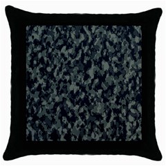 Camouflage Tarn Military Texture Throw Pillow Case (black) by Celenk