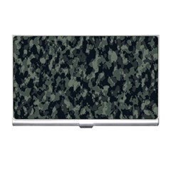 Camouflage Tarn Military Texture Business Card Holders by Celenk