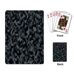 Camouflage Tarn Military Texture Playing Card by Celenk