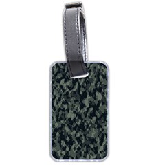 Camouflage Tarn Military Texture Luggage Tags (two Sides) by Celenk