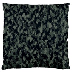 Camouflage Tarn Military Texture Large Cushion Case (one Side) by Celenk