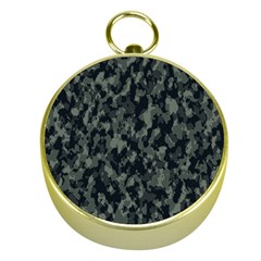 Camouflage Tarn Military Texture Gold Compasses by Celenk