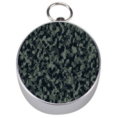 Camouflage Tarn Military Texture Silver Compasses by Celenk