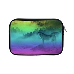 Yellowstone Wolfs Sunset Apple Ipad Mini Zipper Cases by PodArtist