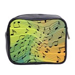 Music Notes Mini Toiletries Bag 2-Side Back