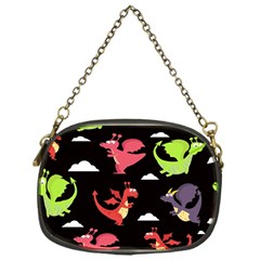 Cute Flying Dragons Chain Purses (one Side)  by Bigfootshirtshop