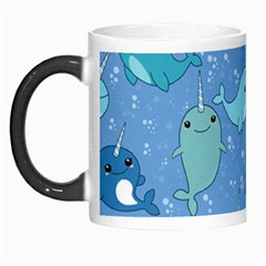 Cute Narwhal Pattern Morph Mugs by Bigfootshirtshop