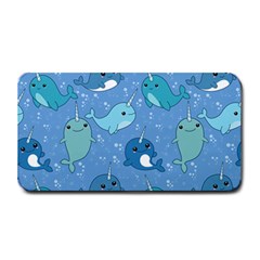 Cute Narwhal Pattern Medium Bar Mats by Bigfootshirtshop