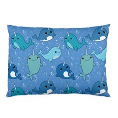 Cute Narwhal Pattern Pillow Case by Bigfootshirtshop