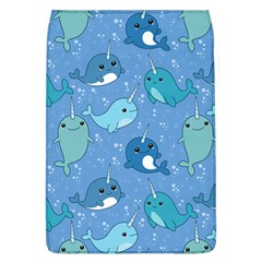 Cute Narwhal Pattern Flap Covers (l)  by Bigfootshirtshop