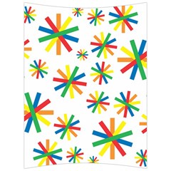 Celebrate Pattern Colorful Design Back Support Cushion