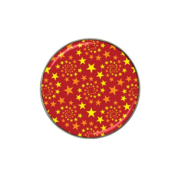 Star Stars Pattern Design Hat Clip Ball Marker