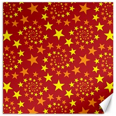 Star Stars Pattern Design Canvas 12  x 12  