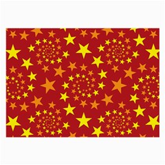 Star Stars Pattern Design Large Glasses Cloth