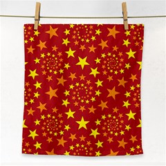 Star Stars Pattern Design Face Towel