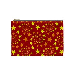 Star Stars Pattern Design Cosmetic Bag (medium)  by Celenk